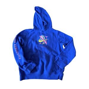 Nike youth colorful print‎ purple hoodie